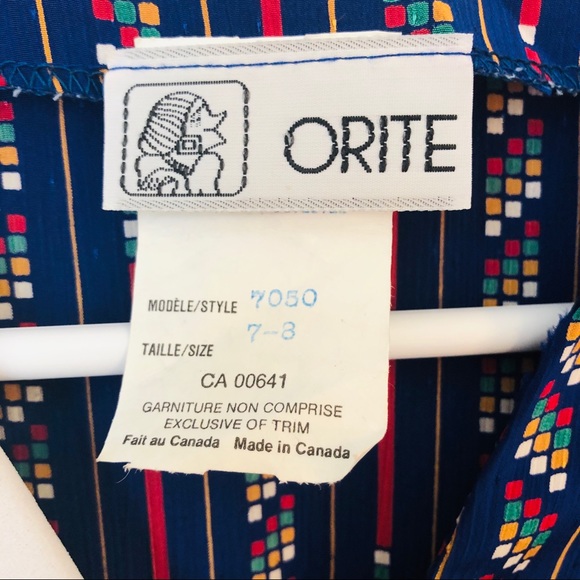 Vintage union made secretary’s dress puff sleeves - Picture 6 of 8